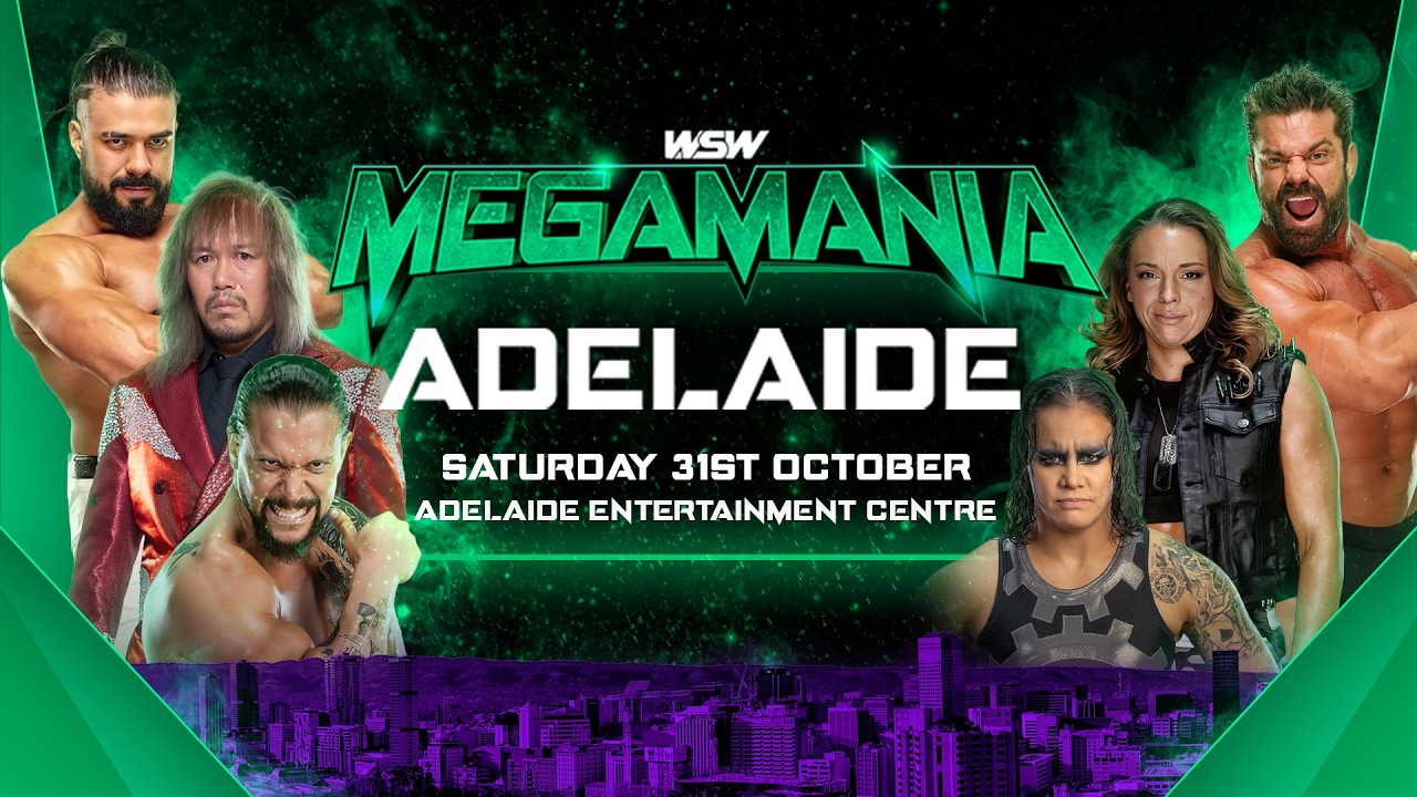 WSW MegaMania Adelaide Results (10/31): Good Brothers Win Tag Titles, Kross Retains Against Naito