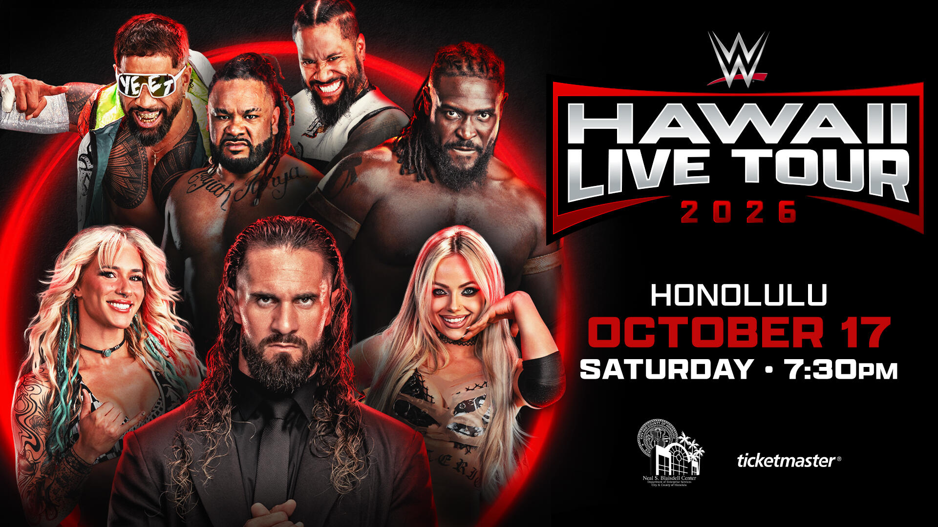 WWE Live Results From Honolulu (10/17): Liv Morgan Retains in Fatal Four-Way, Usos Reunite
